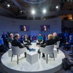 Digital Future Board Room during the World Economic Forum in Davos